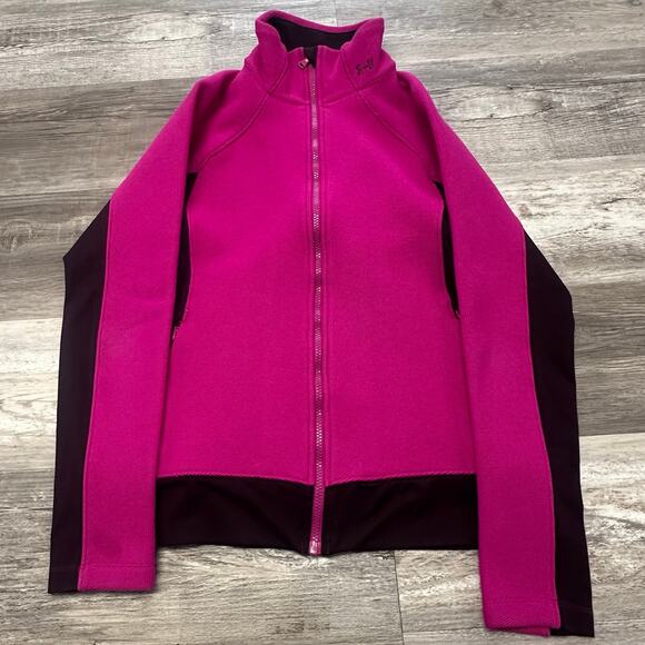 Under Armour UA Tactical Cold Gear‎ Infrared Magenta Womens M Base Mock Jacket - Picture 1 of 9